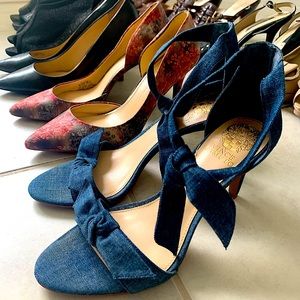 Heels Size 8 and 8.5.  Vince Camuto, Jessica Simpson, Nine West and more.